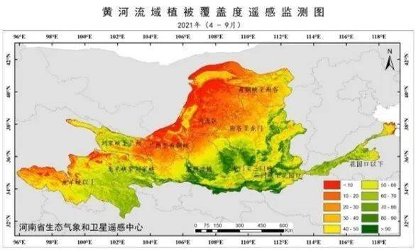 在促进气候资源开发方面黄河流域气候类型多样,气候资源丰富.